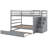 Bunk Bed with Trundle and Staircase-1999635933