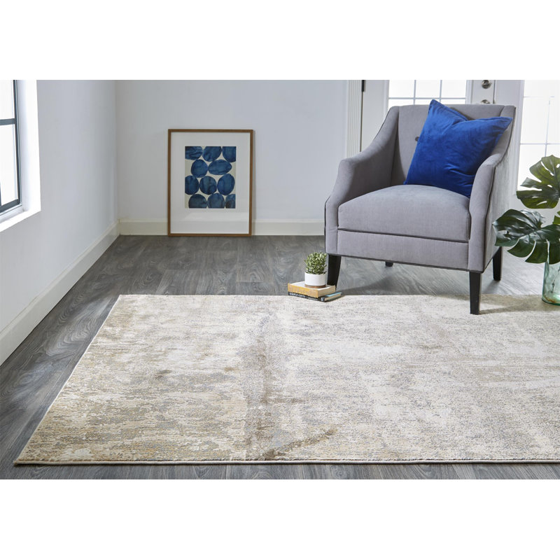Roby Abstract Indoor Rug, Rectangle 7'9" x 10'