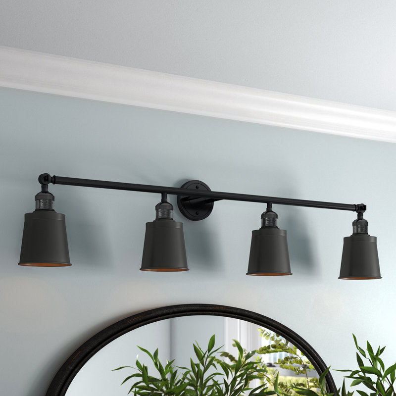 Lavender Hill 4 - Light Dimmable Vanity Light, 60 Watt Vintage Incandescent Bulb, Polished Chrome