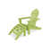 Cape Cod 2-Piece Folding Adirondack Seating Set