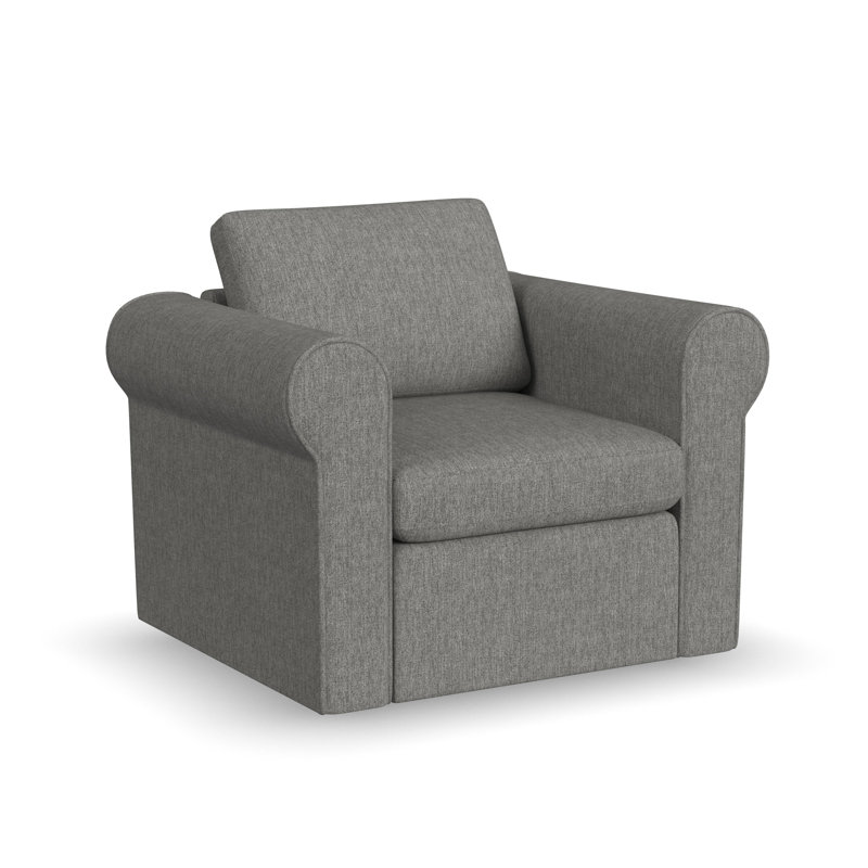 Lockheart Accent Chair Slope Arm, Smoke