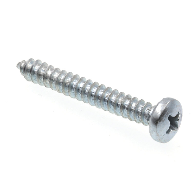 Prime-Line Sheet Metal Screws, 6.1" H x 3.8" W x 0.45" D, Zinc Plated