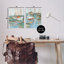 «Marina Ships Reflection Single Frame» par Melissa Wang, 2 pièces sur toile-1914025253