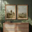 Ensemble de 2 œuvres d'art abstraites encadrées de qualité supérieure sur toile de qualité supérieure avec cadre de 26 po x 36 po-1870118672
