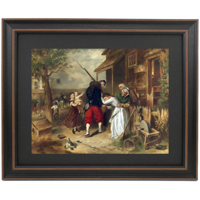 The Departure Of The Volunteer By Felix Octavius Carr Darley