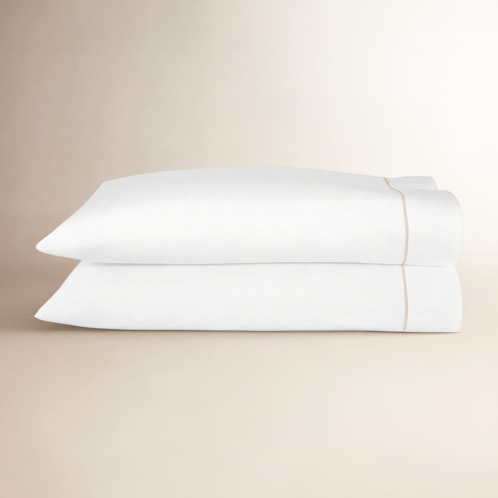 Boutique Cotton Pillowcase, King, Linen