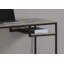 Bureau d'ordinateur, bureau personnel, ordinateur portable, travail, métal, contemporain, moderne-1250104403