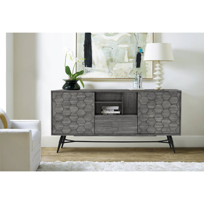 Buffet en bois d'acacia