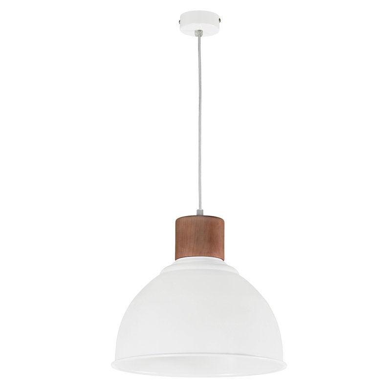 Grandstaff 1 - Light Single Pendant, White