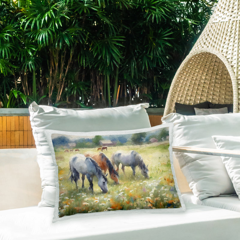 Outdoor Throw Pillow
