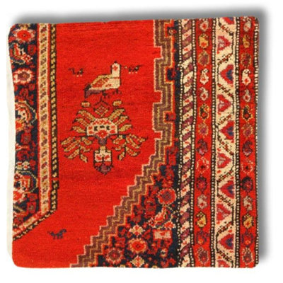 Wool Square Pillow Cover & Insert