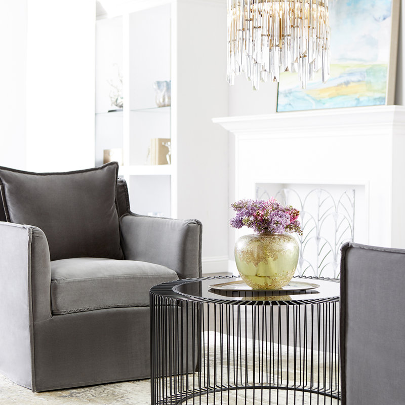 Canasta Glass Coffee Table