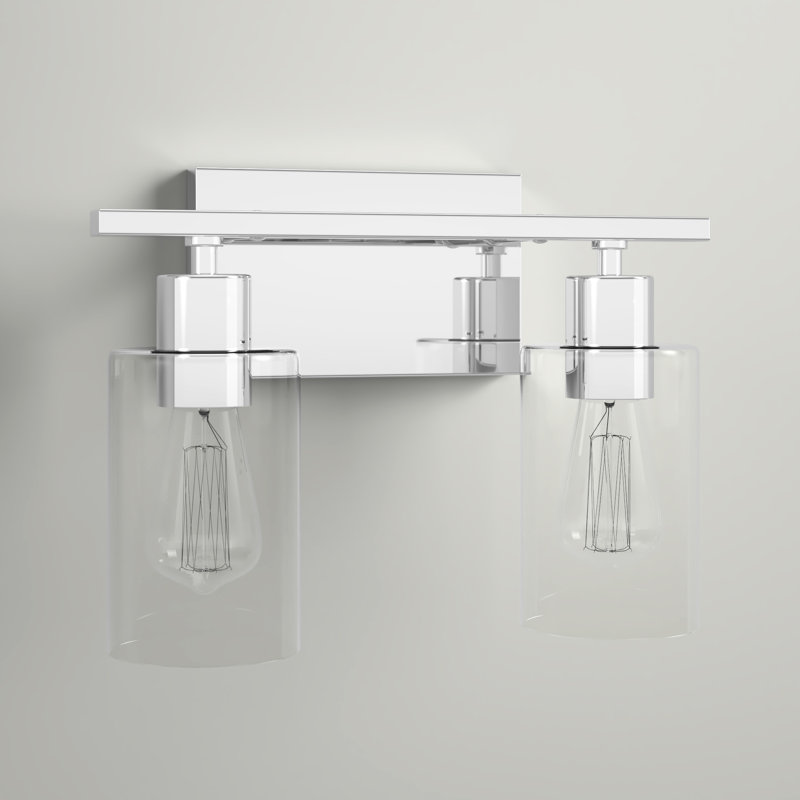 Baylor Dimmable Polished Chrome Vanity Light