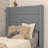 Upholstered Platform Bed with Wingback Headboard, Mattress Foundation with Slatted Supports-210624548-210624986