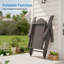 Chaise Adirondack pliante en PEHD robuste, capacité 350 lb, chaise Adirondack d'extérieur avec porte-gobelet pour patio, pelouse et balcon-1495186474