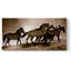 Chevaux sauvages - Toile tendue avec châssis - Prêt à être accroché-1698305856