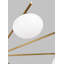 Vibi 8 Light Metal Dimmable Sputnik Chandelier-322932171