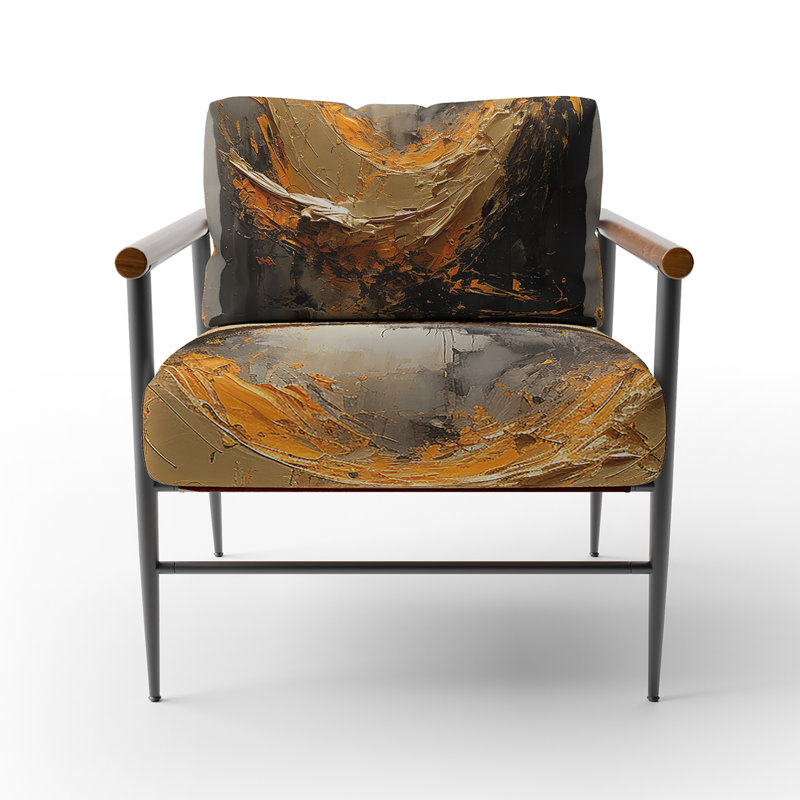 Fauteuil d'appoint Celada, Noir, noir, noir, noir