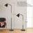 Solt 57.48 " Arched Floor Lamp