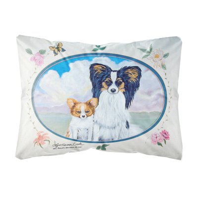 Papillion Outdoor Reversible Throw Pillow