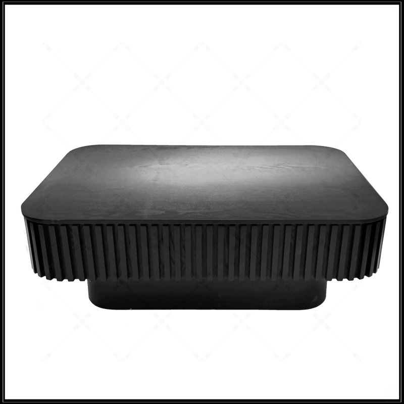 Table basse à plateau relevable 38,6 po, Noir