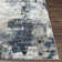 Cosey Abstract Navy/Grey Area Rug
