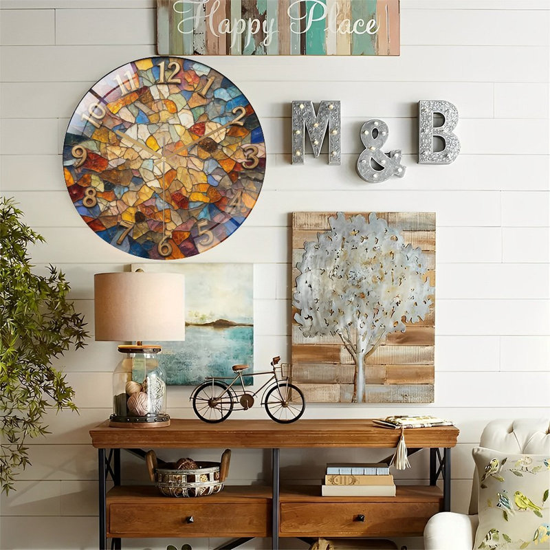Horloge murale 12 po