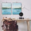 «Serene Summer Boat Single Photo Frame» par Grace Popp 2 - Pièces sur toile-1820219214-1819419380