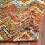 Sonata Chevron Cotton Hand Woven Area Rug-118534374