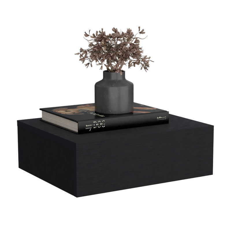 Angelissa 40cm W Manufactured Wood Bedside Table