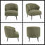 Fauteuil d'appoint Boucle Cloud-Like Comfort - Méridienne moderne et luxueuse-1292732140