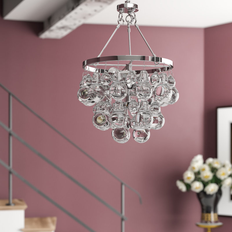 Bling 2 - Light Pendant, Polished Nickel