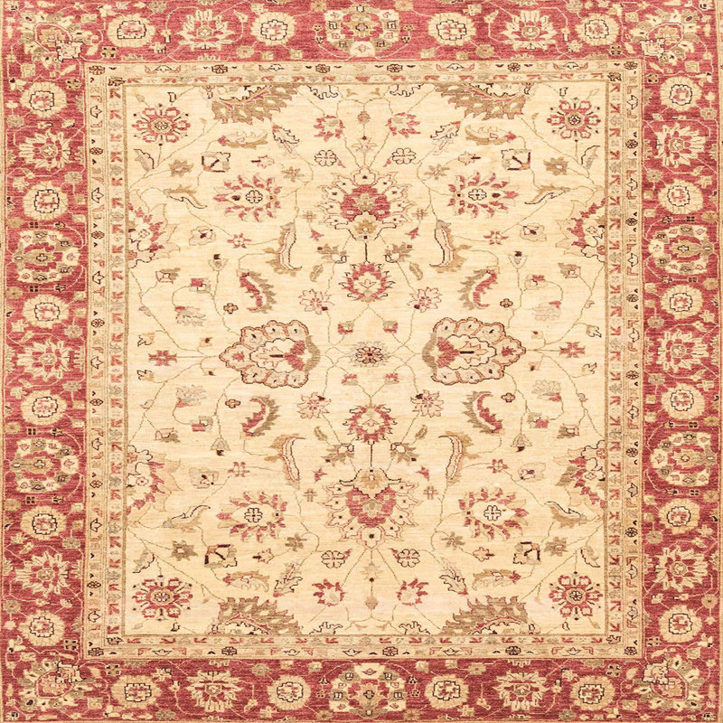 5 - Tapis abstrait moderne 3340, Carré 8 pi