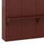 Grand lit escamotable avec rangement réglable, cadre de lit mural pliable avec tiroir pour petit espace, chambre à coucher et chambre d'amis, noyer-889376933