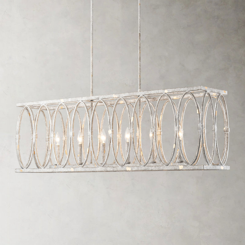 Luminaire suspendu pour îlot de cuisine 6 lumières Alverstone