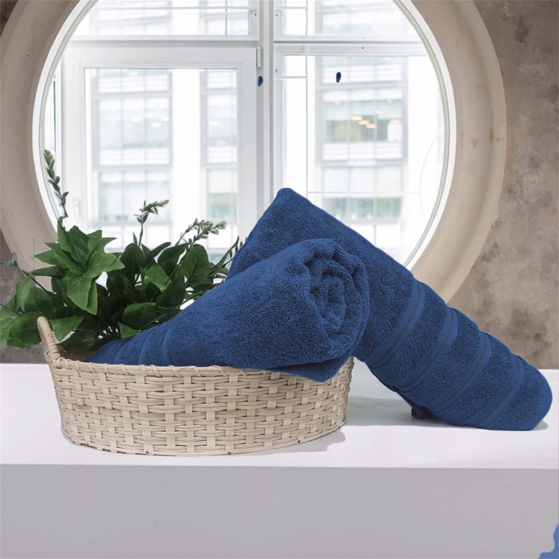 100% Cotton Bath Sheet, Blue