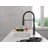 Ermelo Pro Commercial Style Kitchen Faucet, Pull Down Sprayer Kitchen Sink Faucet-105270576