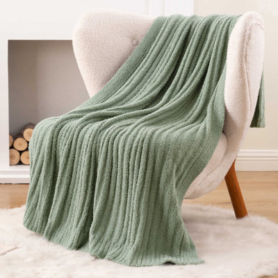 Cozy Lightweight Decorative Blanket For Sofa, 50"X60"