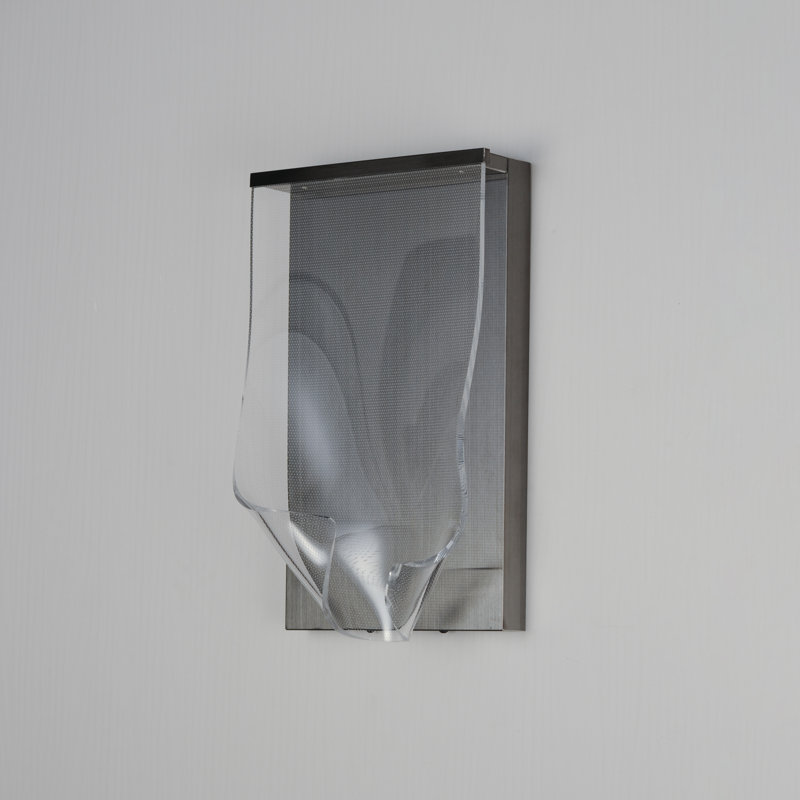 Farzeen Stainless Steel LED Flush Mounted Sconce