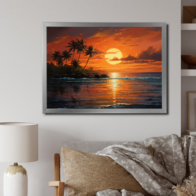 " Caraibe Island Sunset I "