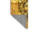 Tapis traditionnels jaunes lavables à la machine 196-2090562437