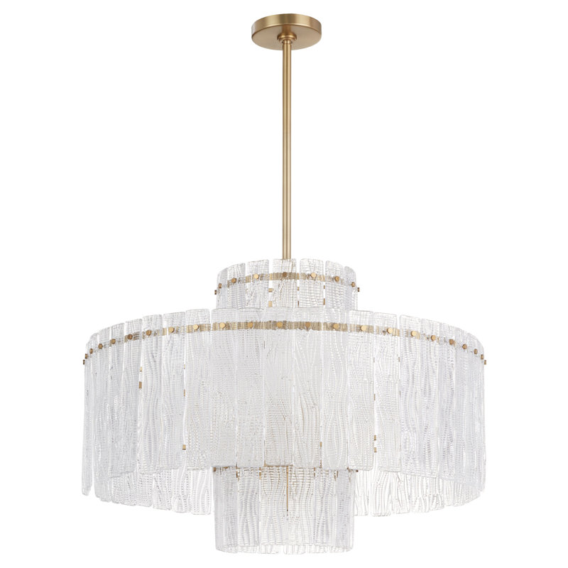 Othello 9 - Light Dimmable Tiered Chandelier