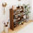 16 Pair Shoe Storage Cabinet For Entryway With 2 Flip Drawers, Narrow Shoe Rack Cabinet With Open Storage