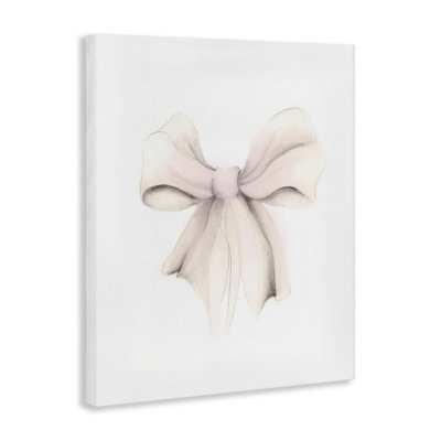 «Soft Pale Ribbon Canvas» par Studio Q