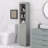 Tall Bathroom Cabinet, Freestanding Storage Cabinet With Drawer, MDF Board, Adjustable Shelves-1451312531