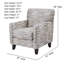 Fauteuil en polyester de 30 po de large Aravis-306521732