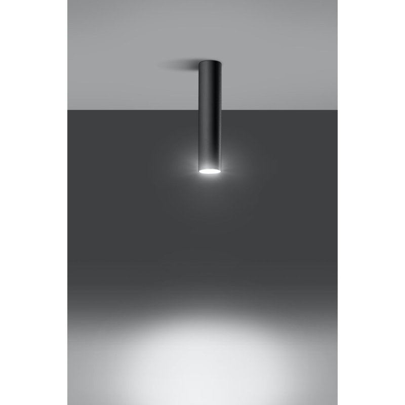 Bernie Flush Mount, Black
