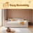Full Size Upholstered Daybed With Storage Armrests, Trundle And Latest Integrated Bluetooth Audio System, Teddy Fleece-1466545351-1466545346