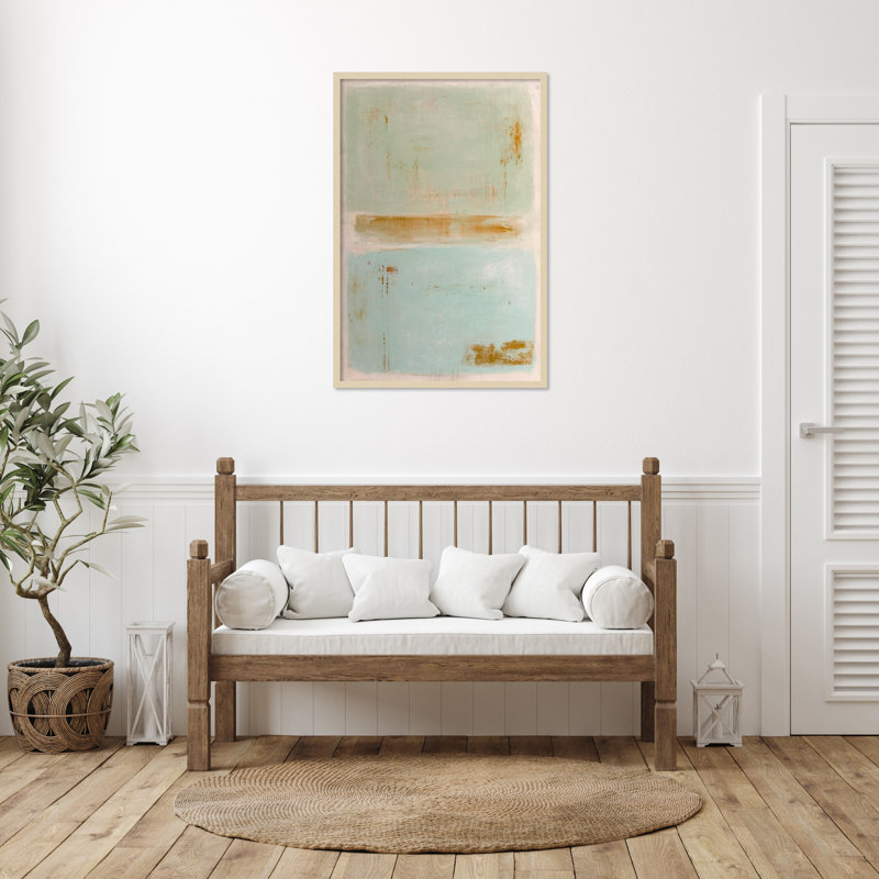 Reproduction d'art encadrée «Soft Sides» par Mauro, H 41 po x l 28 po, Brun