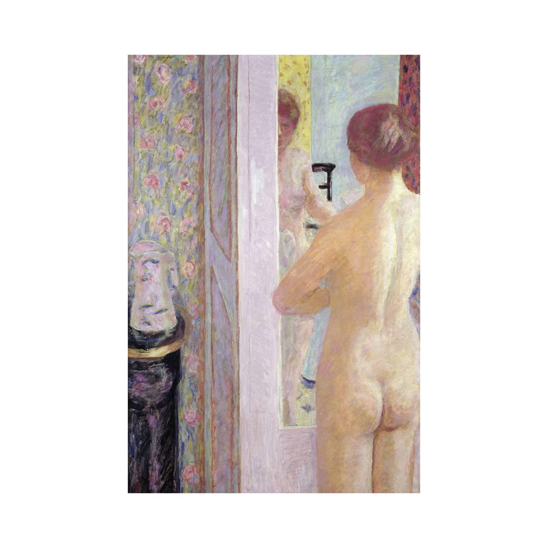La toilette, C.1908 par Pierre Bonnard, reproduction d'art sur toile tendue, H 26 po x l 18 po x 1,5 po